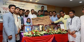 বরিশাল জেলা প্রশাসককে সংবর্ধনা দিলো বিপিপি।।